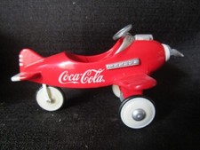 Coca Cola Pedal Plane "Fly Refreshed" - In Original Box