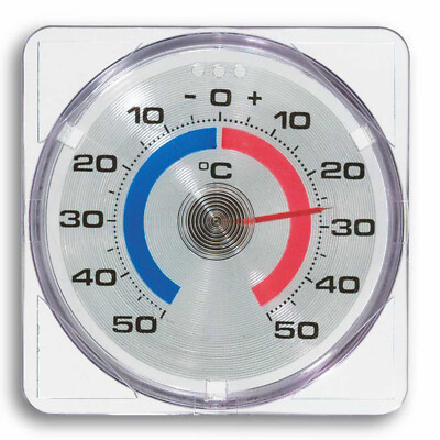 TFA-Dostmann 14.6001 Fenster Thermometer analog Außenthermometer Wetterfest
