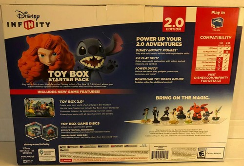 Disney Infinity 2.0 Edition PS3 ~ Toy Box Starter Pack Free Shipping - Picture 2 of 2