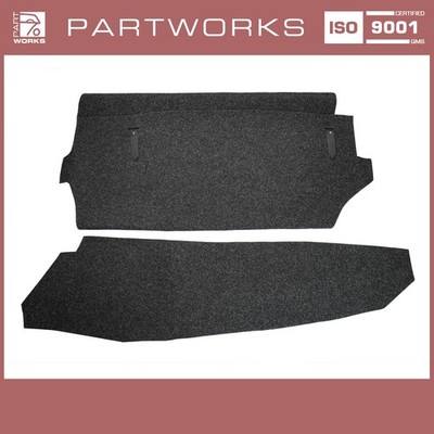 Teppich für PORSCHE 911 F 2.0 SWB '65-'68 Kofferraumteppich Matte FILZ
