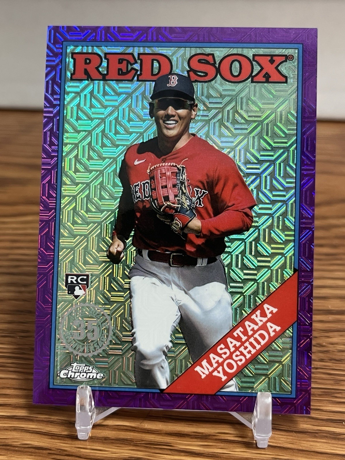 2023 Topps Update Masataka Yoshida Silver Pack Purple /75 #T88CU-43 RC Red Sox