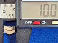 EBEL Sport Wave Classic 10mm Extra 2-Link Stainless Steel 18k Gold with Pin