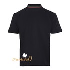 GUCCI GG Silicone Logo Men's Black Short-Sleeve Polo Shirt Size L — photo 3