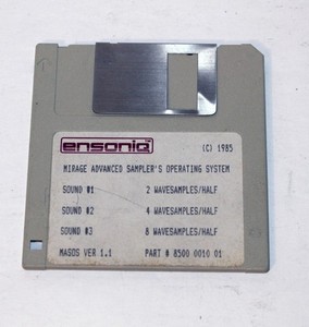 Esoniq Mirage Sampler's Operating System Disc