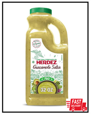 HERDEZ Mild Guacamole Salsa Jug, 32 oz (Pack of 1)