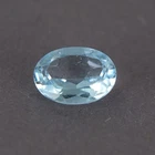 SHOLA Genuine 1.35 Ct Natural Blue Topaz From Brazil