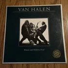 Van Halen Women and Children First Promo Vinyl LP W/ Poster Warner Bros