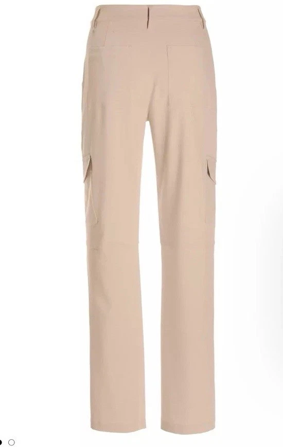 Calça feminina Boston Proper Sedona usada tamanho 14 bronzeada - Imagem 2 de 4