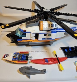LEGO CITY: Heavy-duty Rescue Helicopter (60166) 100% Complete. No Box Or Manual 