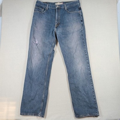 Levis 569 Jeans Mens W36 L36 Blue Denim Loose Straight Cotton 569-0127