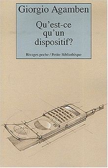 Quest-ce quun dispositif ? von Agamben, Giorgio | Buch | Zustand sehr gut
