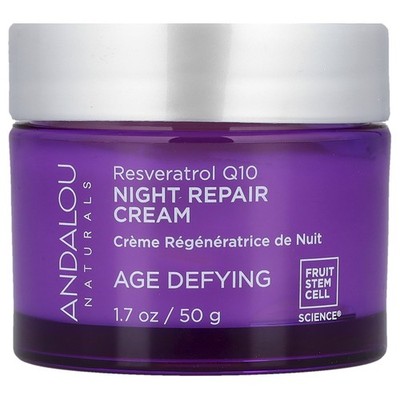 Night Repair Cream, Resveratrol Q10, 1.7 oz (50 g)