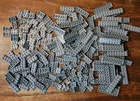 LEGO Dark Bluish Gray Plate 2X2, 2X3, 2X4, 2X6, 2x8 QTY 250. 50 Each, Brand New.