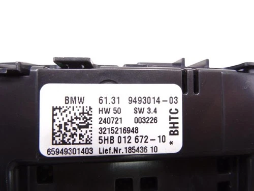 9493014 Unité De Commande De La Climatisation pour BMW SERIE X4 (G02) 20 216509 - Imagen 2 de 10