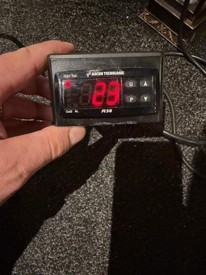 R38-FAOO Modul: Regler Pt100 Temperatur SSR OUT 2: SSR 20mA/10VDC ASCON ...