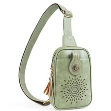 Small Sling Bag Fanny Packs Phone Purse Crossbody Bags for Women Chest Bag Ve...