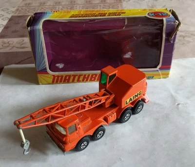 Matchbox Superkings K-12 Scammel Mobile Crane - Photo 1/4
