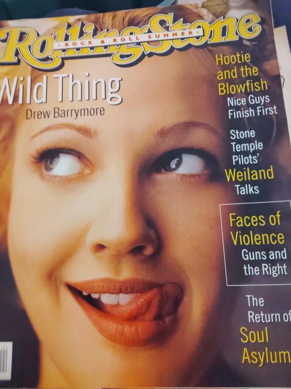Rolling Stone #710 (Jun 1995) Drew Barrymore/Hootie/Weiland/Robyn Hitchcock; VG+