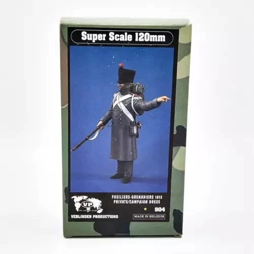 Figurine Verlinden 120 Mm Scots Grey Down - Waterloo 1815 Résine