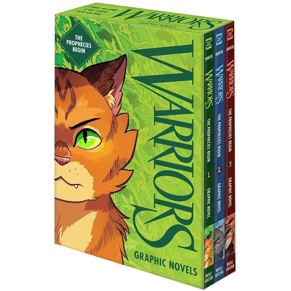 The Warriors Graphic Novel Box Set: The Prophecies Begin by Erin Hunter - Image 8