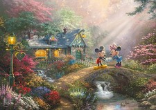 SCHMIDT - Puzzle 500 Teile DISNEY Mickey und Minnie - - SCM59928