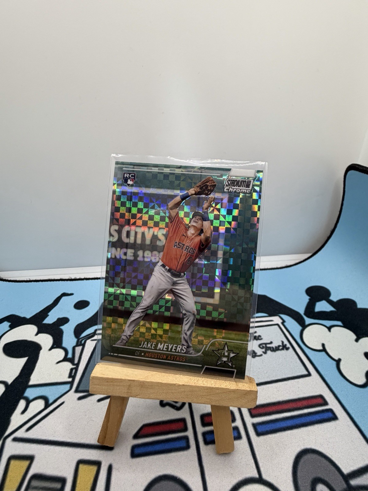 2022 Stadium Club Chrome Jake Meyers #249 X-Fractor RC