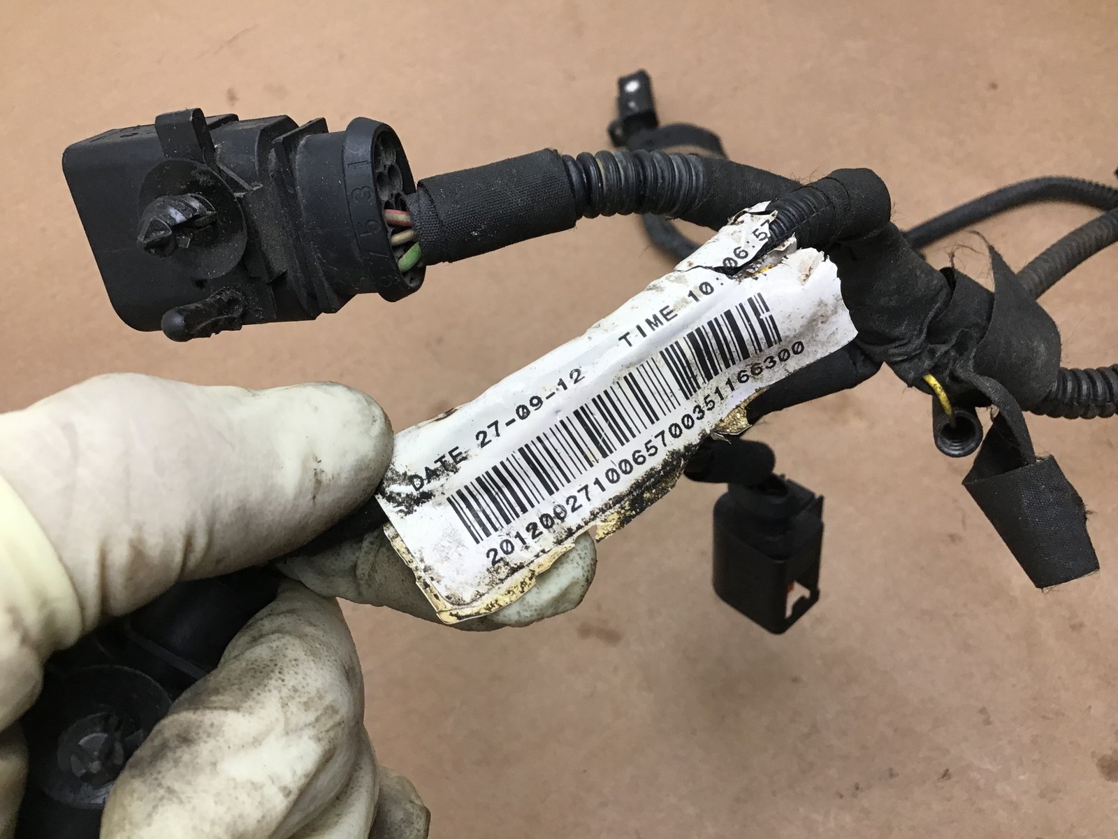 Bentley Continental GT 2013 6.0L Engine Motor Wire Wiring Harness Cable 11-18 :O