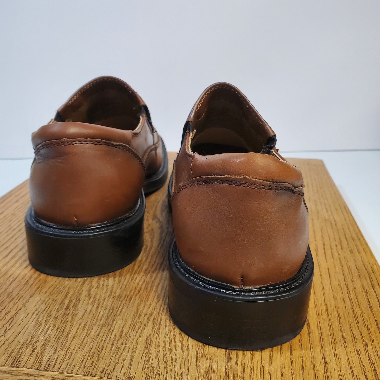 SAOLA Scarpe Dockers uomo taglia 7 5 mocassini slip on in pelle marrone tutti i movimenti comodi