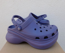 CROCS NIGHTSHADE BAE CLOG 3" PLATFORM SHOES, WOMEN US 9/ EUR 39-40 NWT