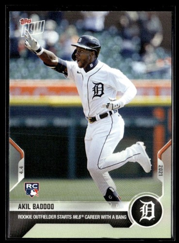 2021 Topps Now 25 Akil Baddoo