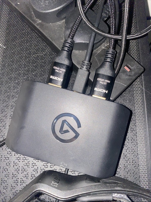 Elgato HD60X Capture Card Comes With High Speed Hdmi Cable And Original Box