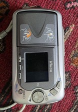 Nikon "Coolpix 3500" Digital Camera w/Accessories, Silver, Good Condition, Works