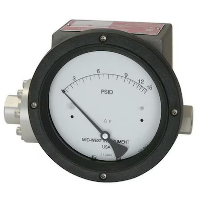 #ad #ad Midwest Instrument 240 Sc 02 O Aaa 15P Pressure Gauge 0 To 15 Psi $1163.99