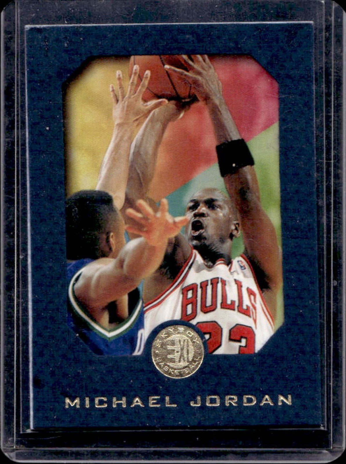 1995-96 Skybox E-XL Michael Jordan Blue #10 Bulls