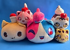 Lot of Aphmau MeeMeows Plush Toys Small and Large Banana Ice Cream French Fries