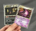 Pokémon Card TCG: Undaunted Umbreon & Espeon Prime 17/113 & 86/90 HP/DMG PHOTOS