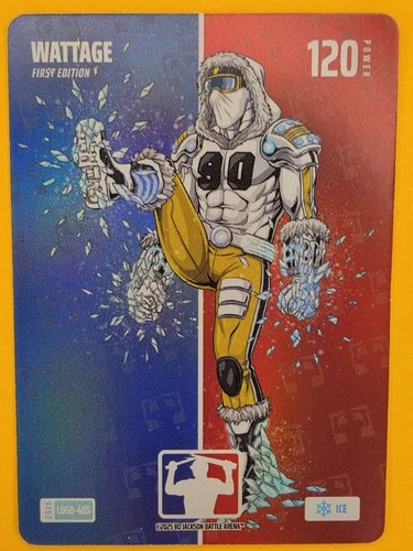 Bo Jackson Battle Arena Wattage Card First Edition LOGO-648 ICE