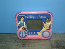 Tiger Electronics Beauty and the Beast Handheld Game 1990 *WORKS!*