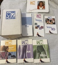 WINSOR Pilates DVDs SET OF THREE Bun Thigh Ab Basics Sculpting