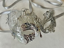 Masquerade Mask For Women, Crystal Rhinestone Mask, Venetian Party, Evening Prom