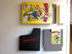 Nintendo NES: Mario & Yoshi PAL OVP Modul Inlay - TOP Zustand - ohne Anleitung