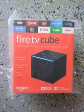 Amazon Fire TV Cube 1st Gen 4K Streaming Medi...