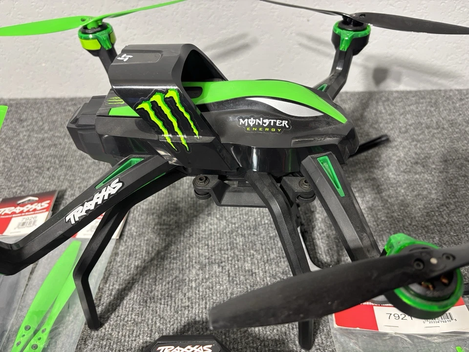 Traxxas Aton Monster Energy Drone Rare not sold in stores READ! FOR REPAIR - Image 2 of 4