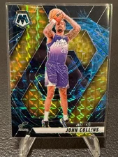 2024-25 Panini Mosaic John Collins Genesis Prizm Utah Jazz SP #56