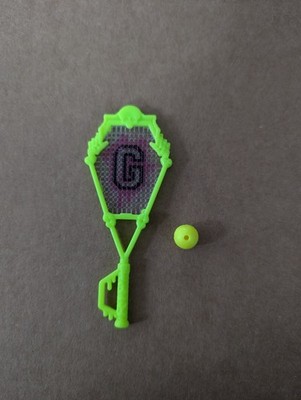 Monster High Buried Secrets Wave 4 Ghoulia Doll Tennis Racket, Ball Mattel 2025