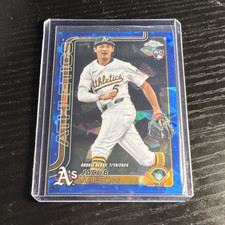 Topps 2025 Chrome Update Sapphire Rookie Jacob Wilson #USC150 Athletics