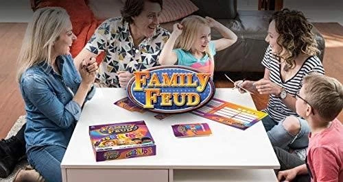 FAMILY FEUD for Kids Edition Card Game, Kid-Friendly Questions, Great Family Fun - Image 4 of 4