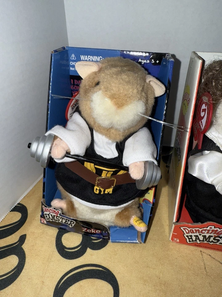 5 Hámsters Bailando Gemmy 2001 De Colección Lote De 5...4 En Caja Kia Soul Juguetes Navidad Foto 3 de 4