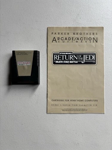 Return Of The Jedi Atari 400/800 Video Game: Death Star Battle(Atari 400 Tested)
