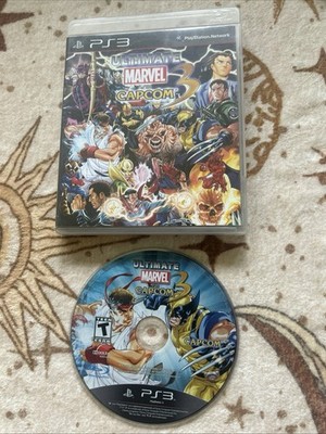 Ultimate Marvel vs Capcom 3 PS3 PlayStation 3 - Disc & Case - Tested